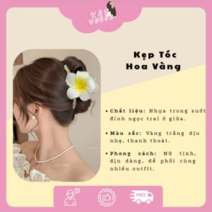 KẸP VERSE - Kẹp Hoa Sứ Tạo Phồng Tóc