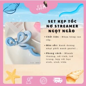 KẸP VERSE - SET KẸP TÓC NƠ STREAMER NGỌT NGÀO