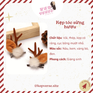 Kẹp tóc sừng hươu